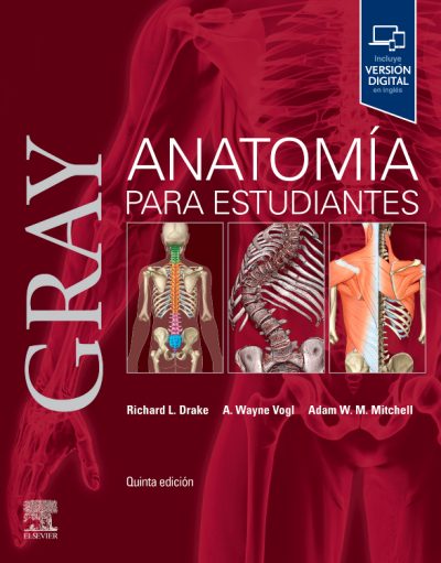 Portada de Gray Estudiantes 5° Edición - copia anillada impresa a color en hoja A4