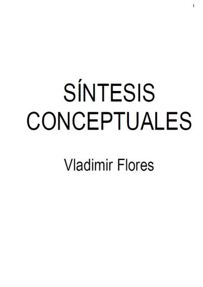 Flores Síntesis sola