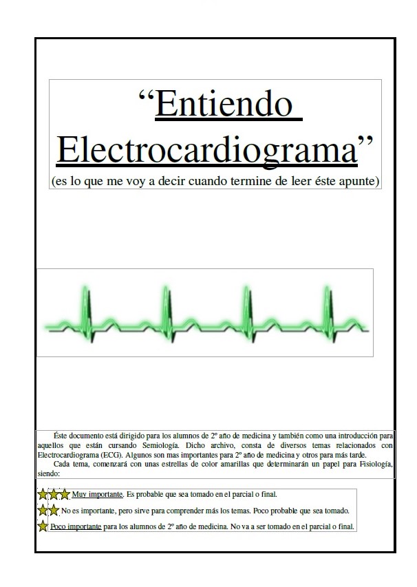 Entiendo ECG